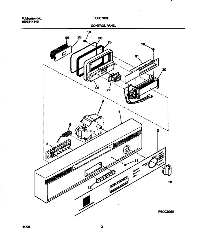 Diagram for FDB679GFW5