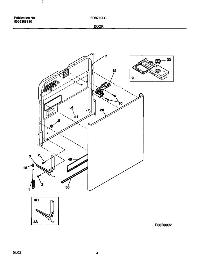 Diagram for FDB710LCS0