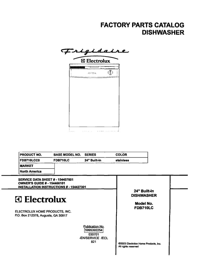 Diagram for FDB710LCC0