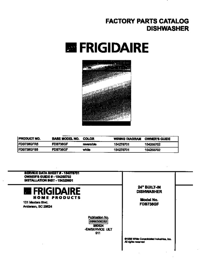 Diagram for FDB736GFS5