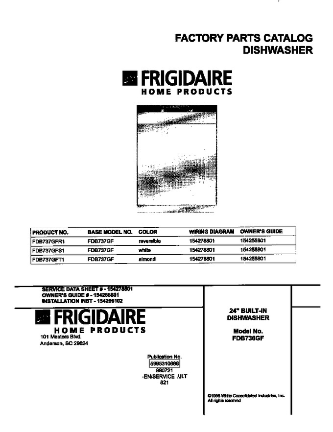 Diagram for FDB737GFS1