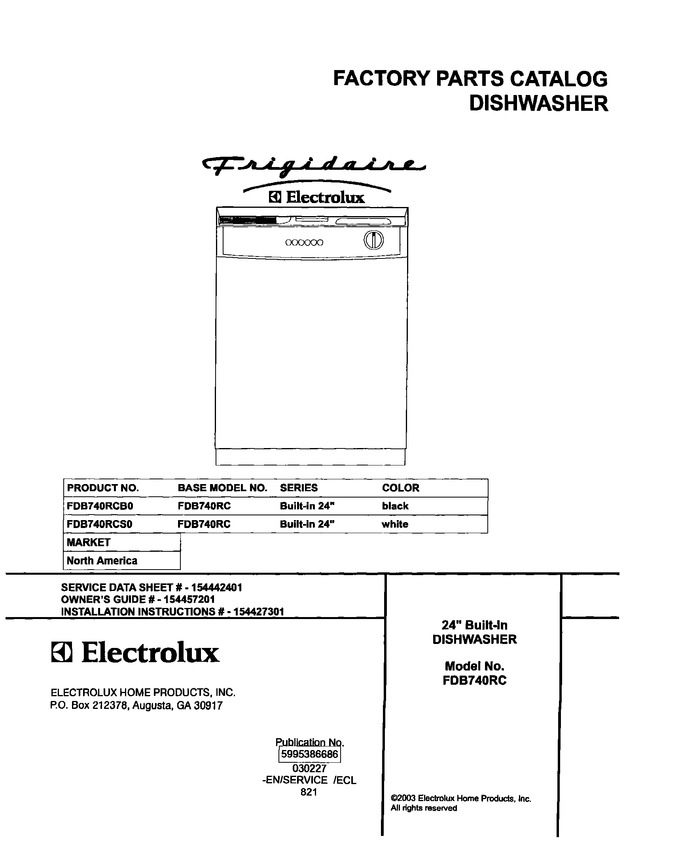 Diagram for FDB740RCS0