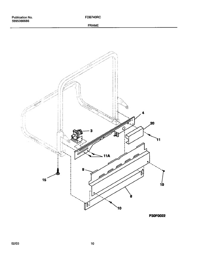 Diagram for FDB740RCS0