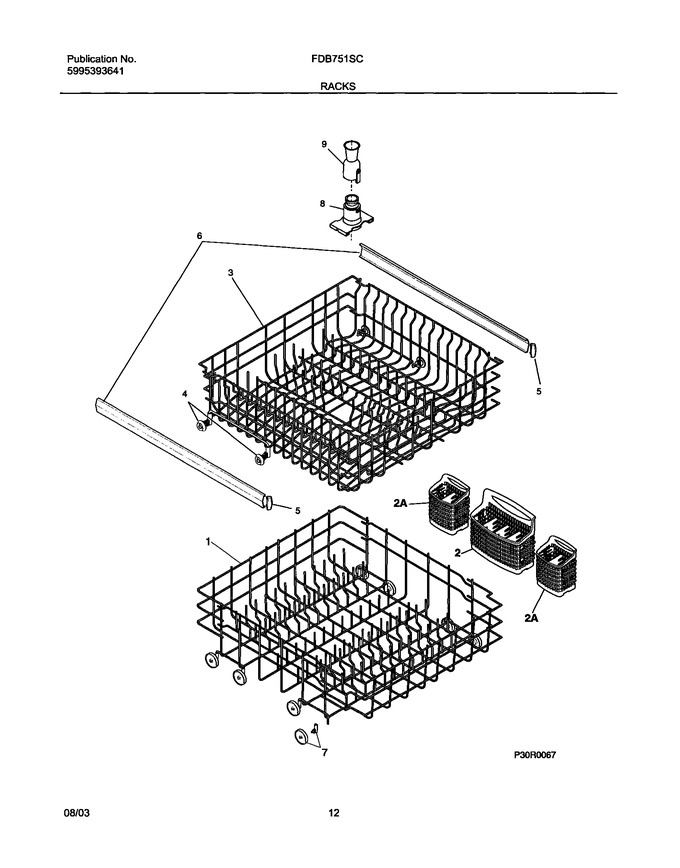 Diagram for FDB751SCB0