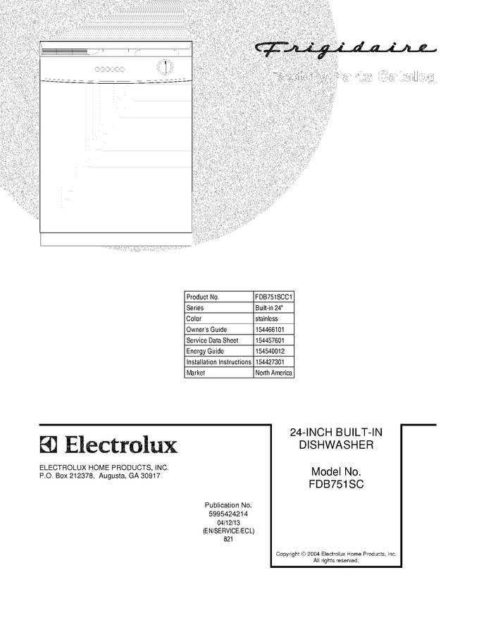 Diagram for FDB751SCC1