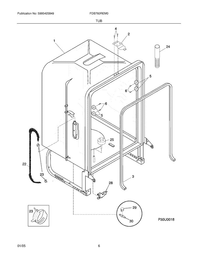 Diagram for FDB760REM0