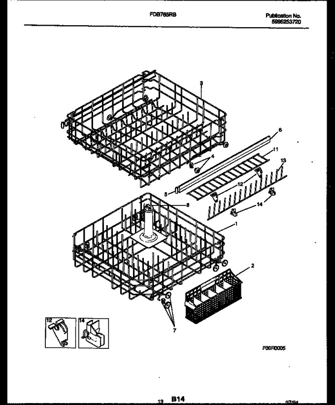 Diagram for FDB765RBB0