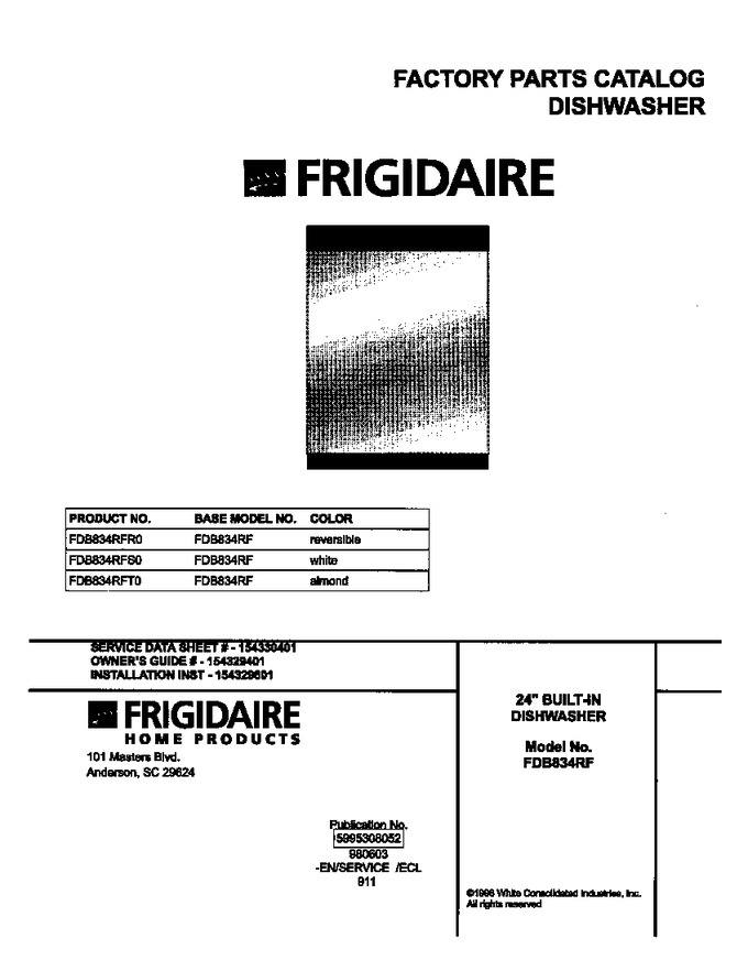 Diagram for FDB834RFR0