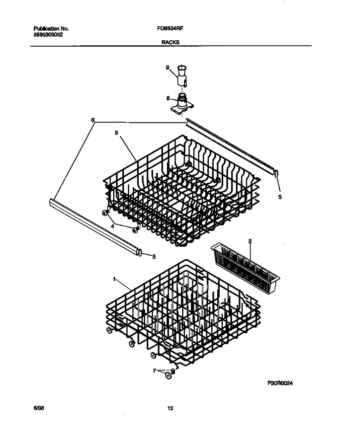 Diagram for FDB834RFT0