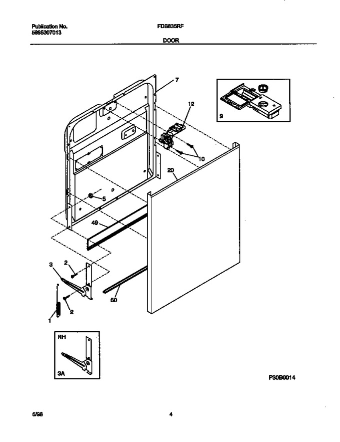 Diagram for FDB835RFB0