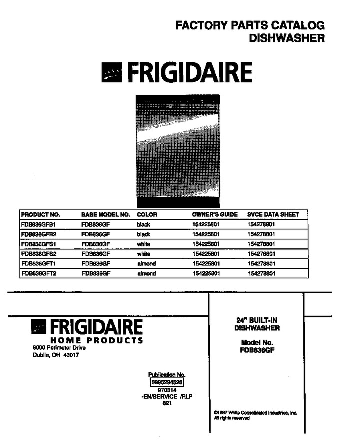 Diagram for FDB836GFS2