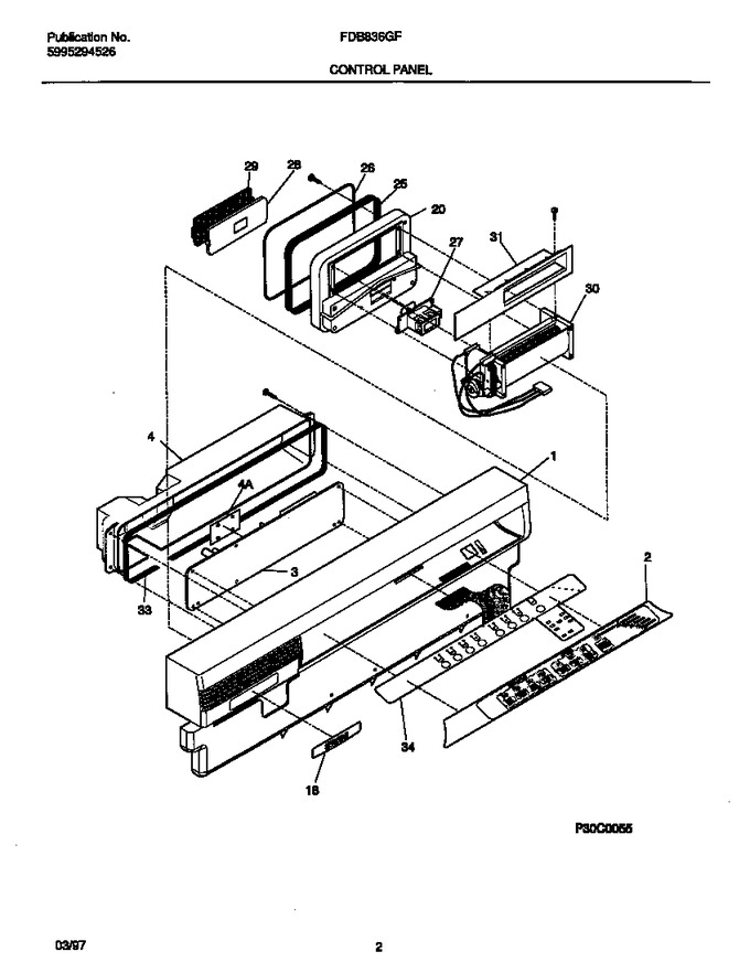 Diagram for FDB836GFB1