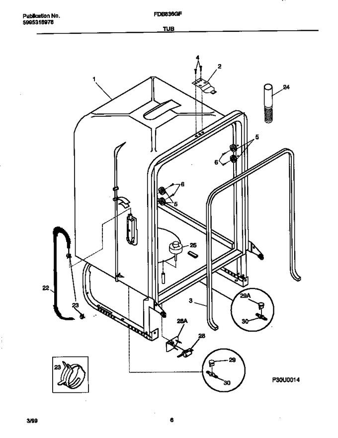 Diagram for FDB836GFB7