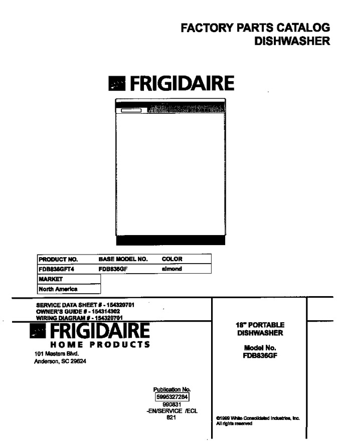 Diagram for FDB836GFT4