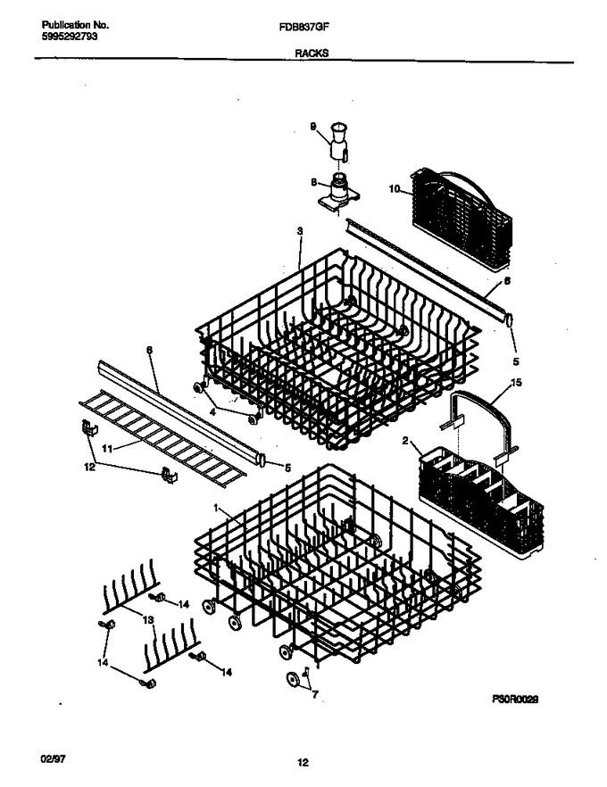 Diagram for FDB837GFR0