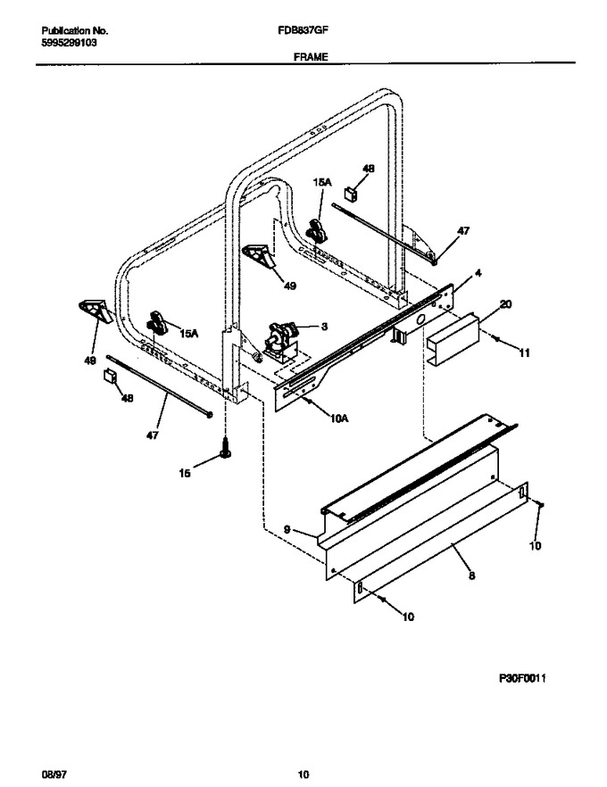 Diagram for FDB837GFR2