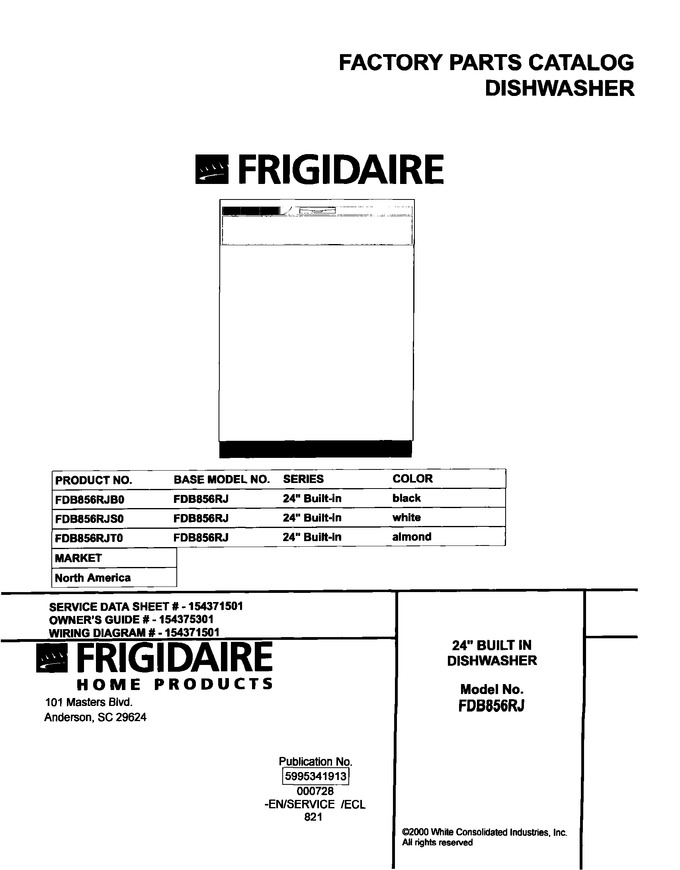 Diagram for FDB856RJT0