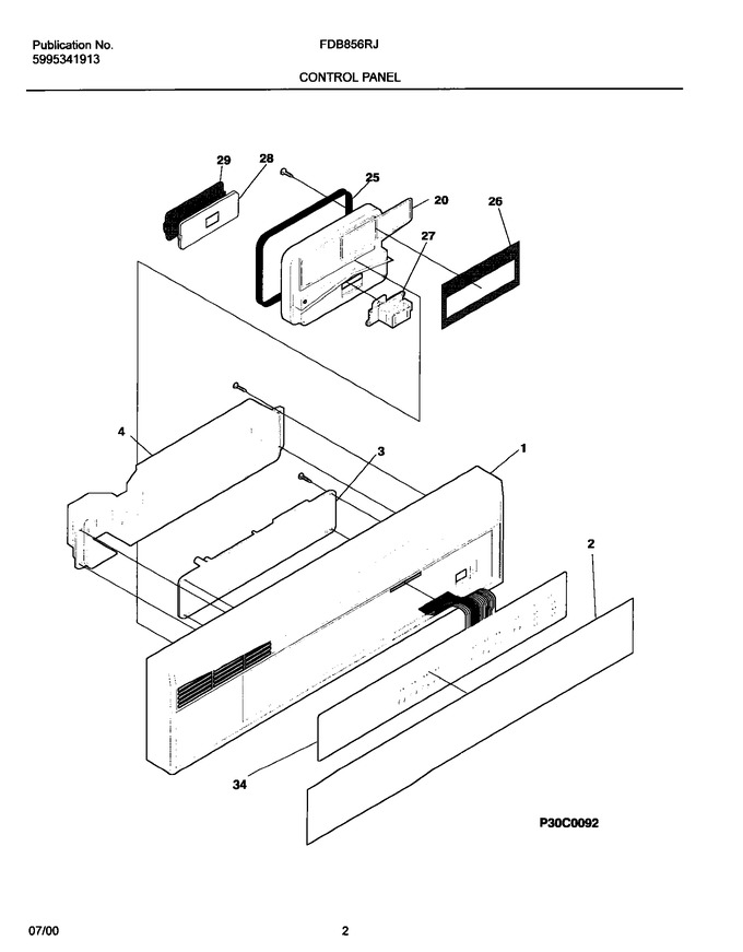 Diagram for FDB856RJT0