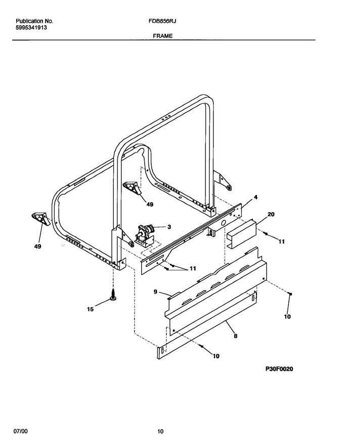 Diagram for FDB856RJS0