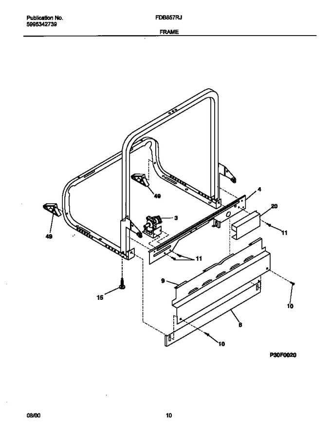 Diagram for FDB857RJB0