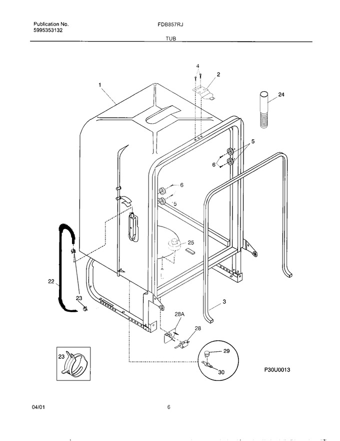 Diagram for FDB857RJB1