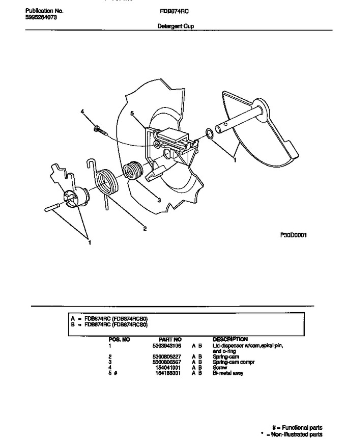 Diagram for FDB874RCB0