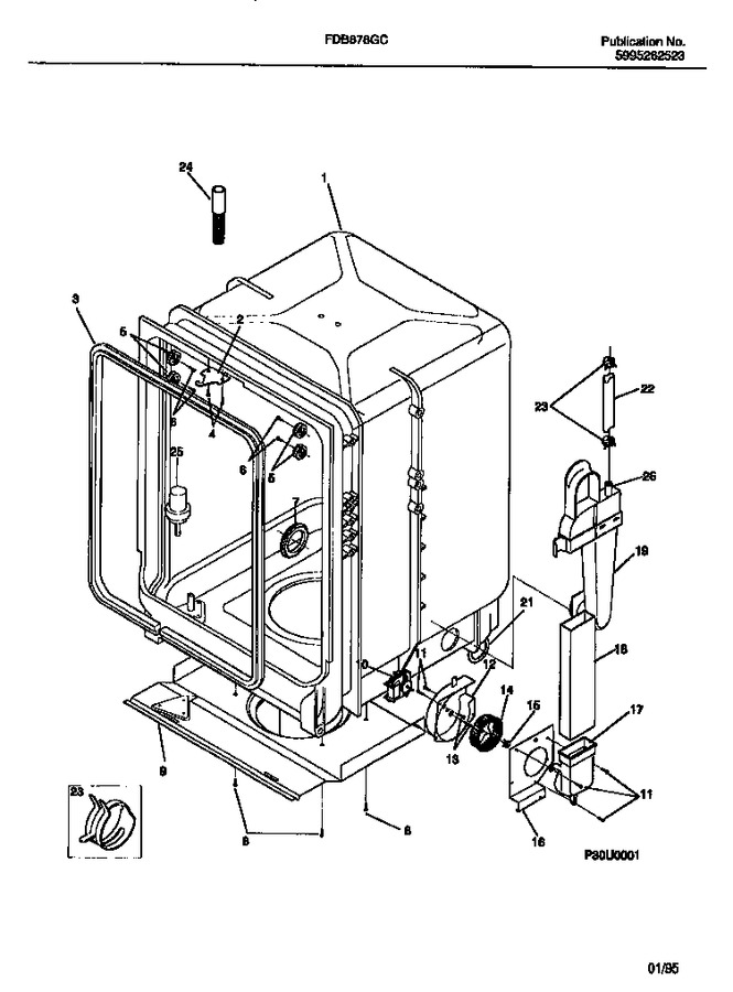 Diagram for FDB878GCS0