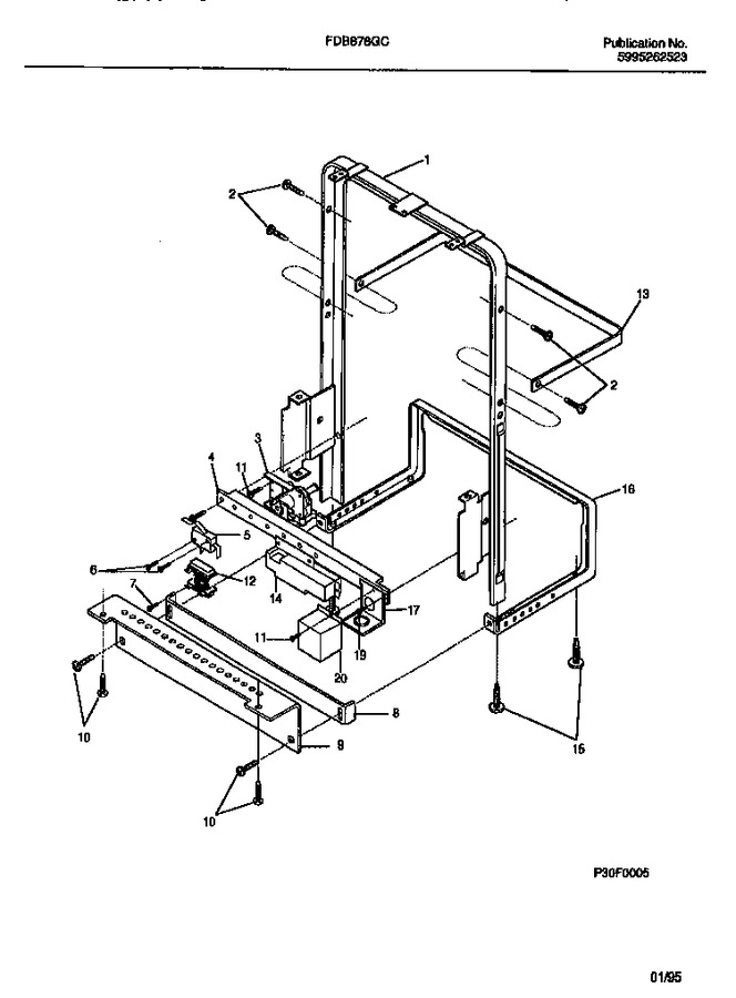 Diagram for FDB878GCS0