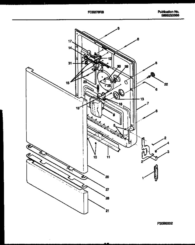 Diagram for FDB878RBS0