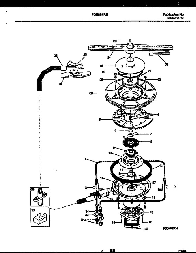 Diagram for FDB884RBS0