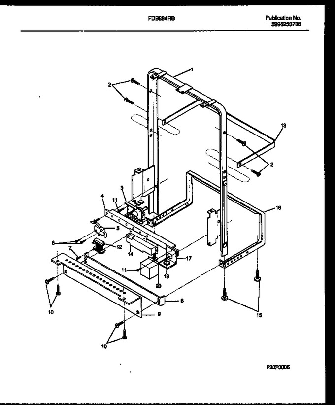 Diagram for FDB884RBB0