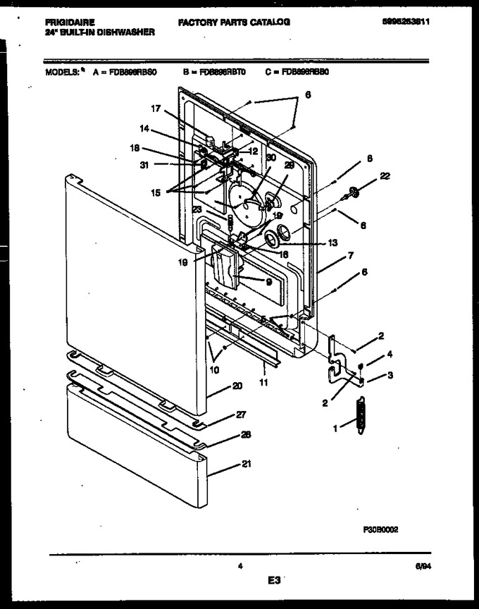 Diagram for FDB898RBB0