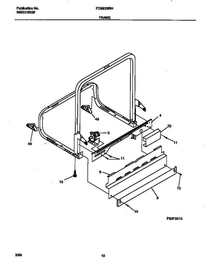 Diagram for FDB935RHS0