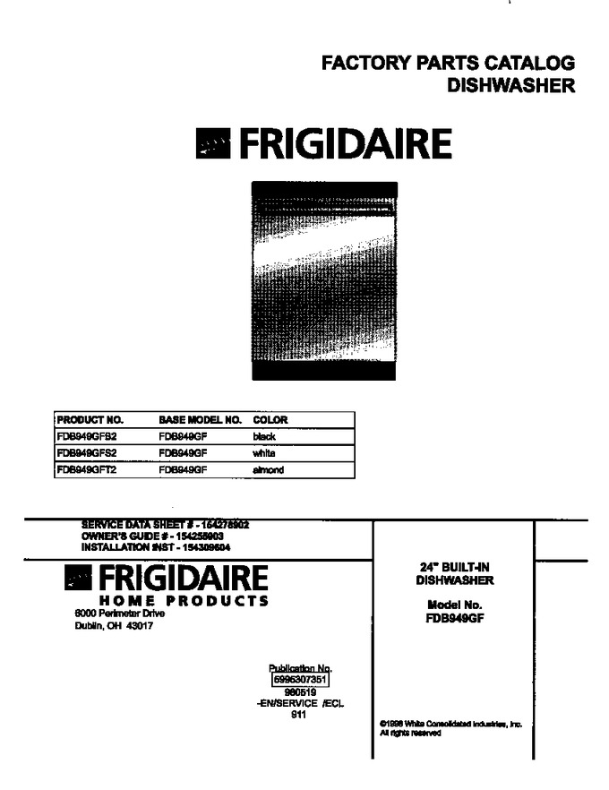 Diagram for FDB949GFS2