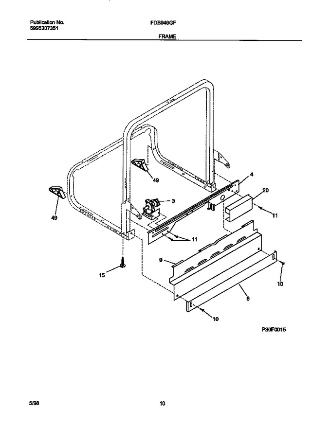 Diagram for FDB949GFB2