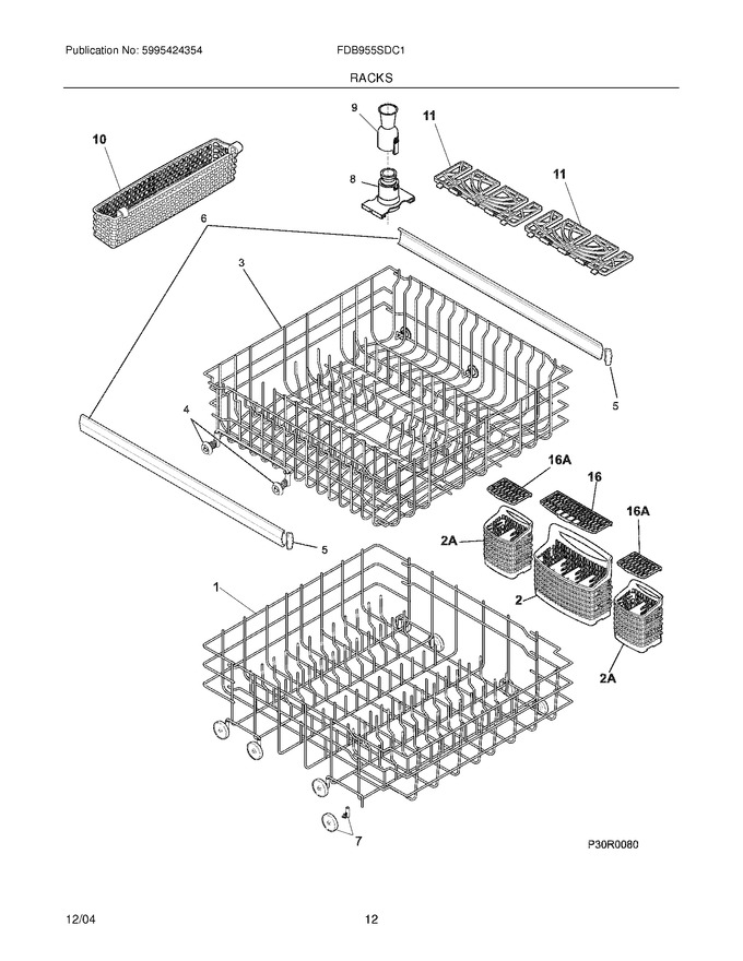 Diagram for FDB955SDC1