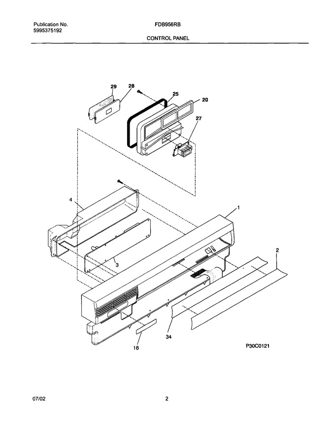 Diagram for FDB956RBC0