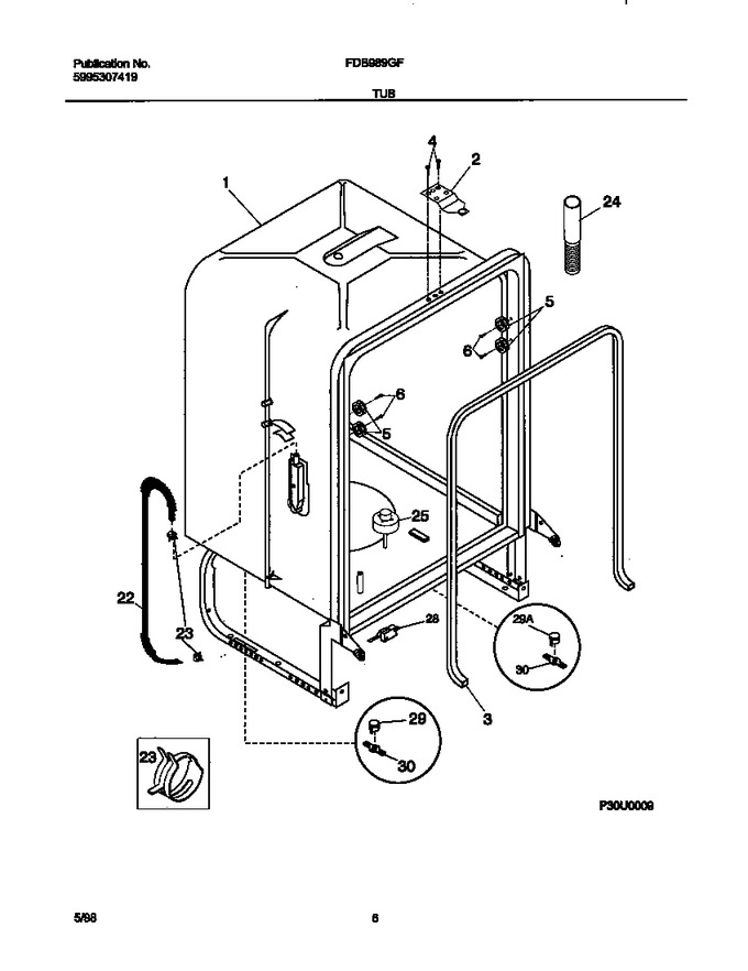 Diagram for FDB989GFW2