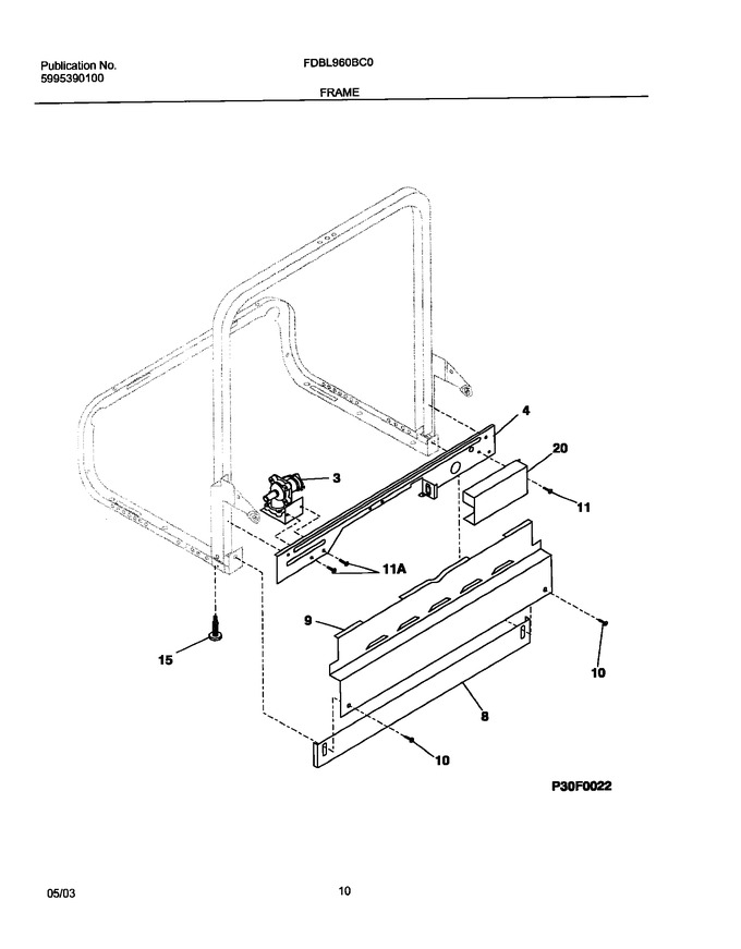 Diagram for FDBL960BC0