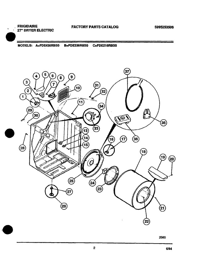 Diagram for FDE216RBS0