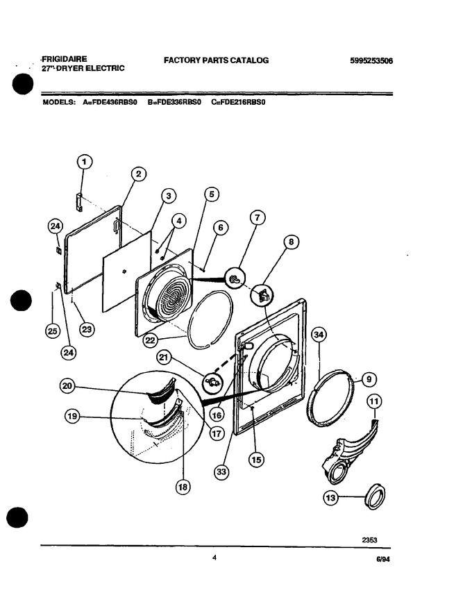 Diagram for FDE216RBS0