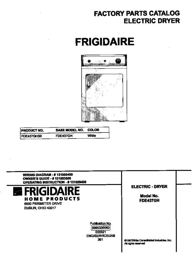 Diagram for FDE437GHS0