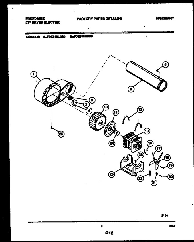 Diagram for FDE546LBS0