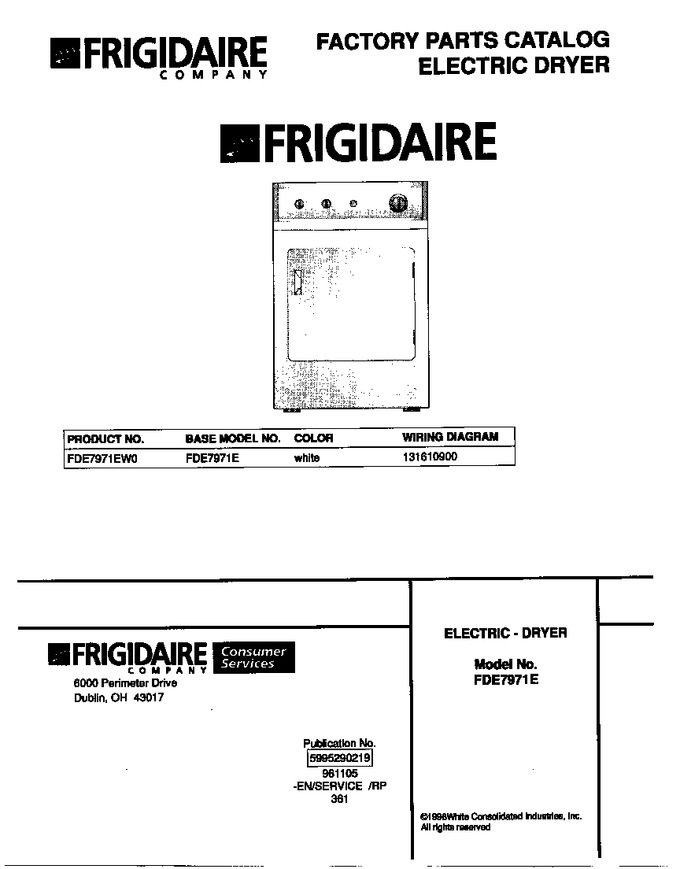 Diagram for FDE7971EW0