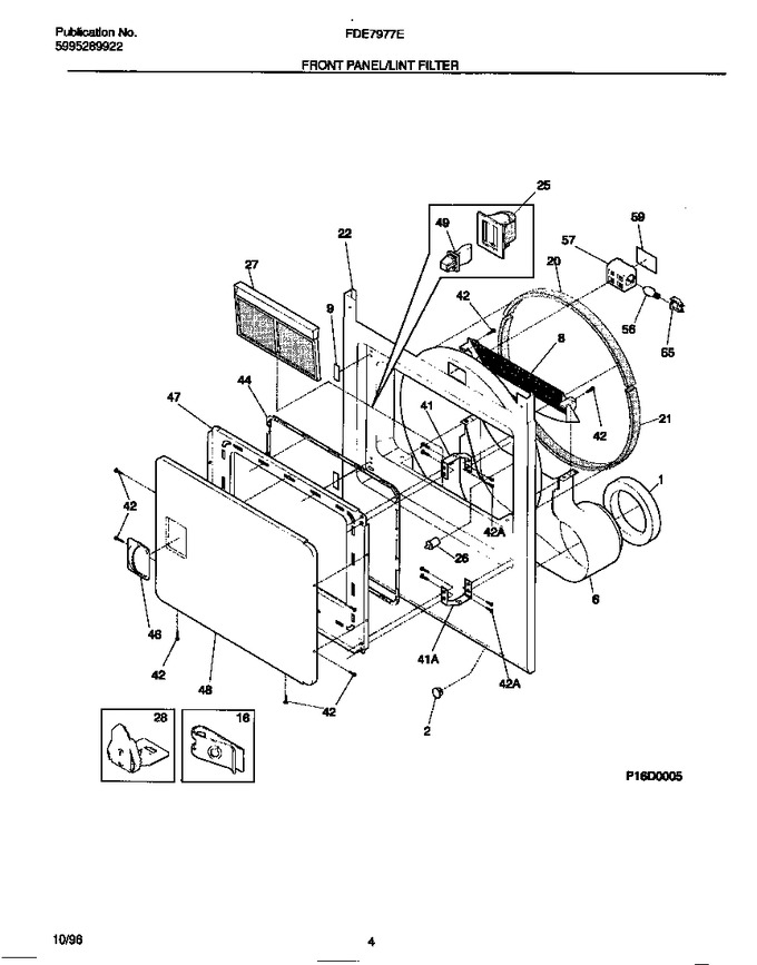 Diagram for FDE7977EW0