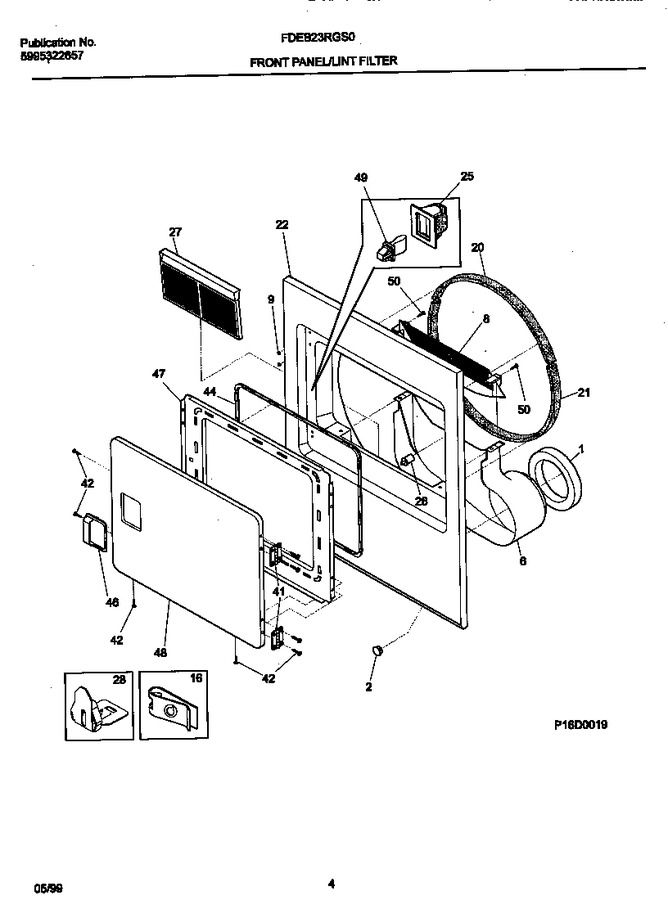 Diagram for FDEB23RGS0