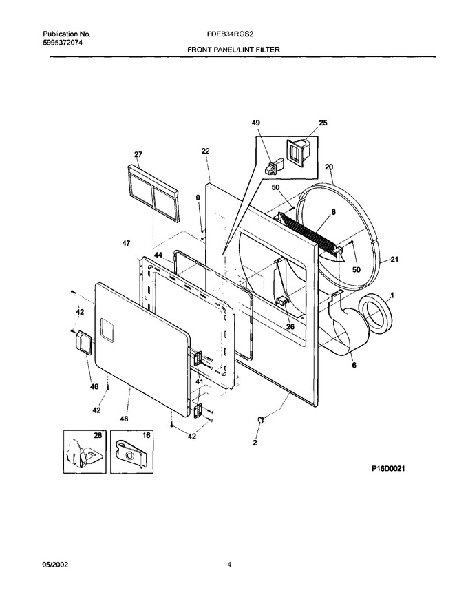 Diagram for FDEB34RGS2