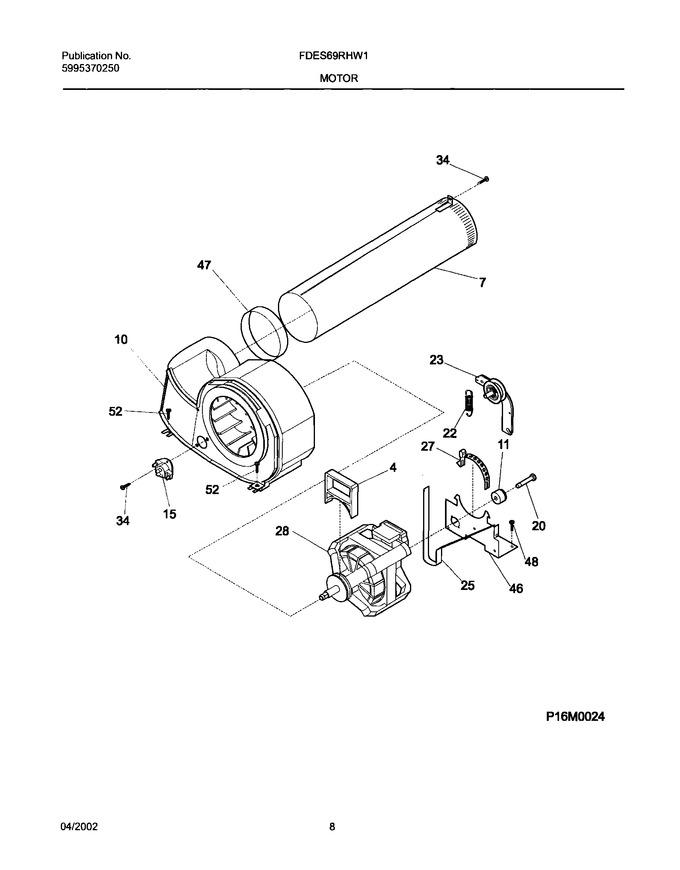 Diagram for FDES69RHW1