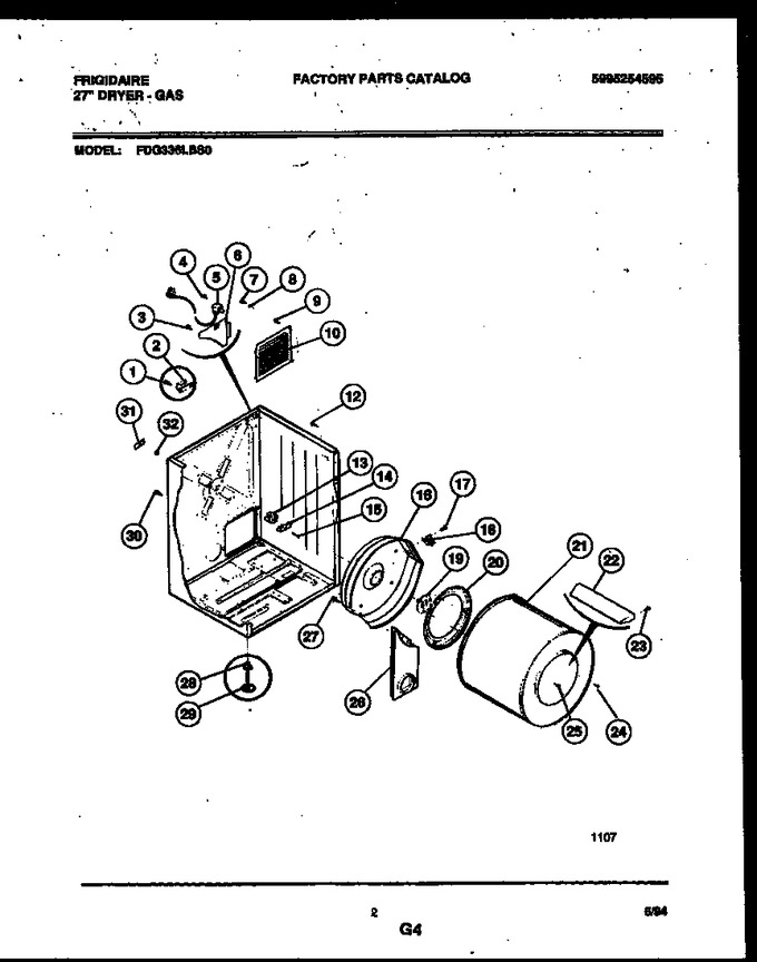 Diagram for FDG336LBS0