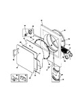 Diagram for 03 - Front Panel, Lint Filter